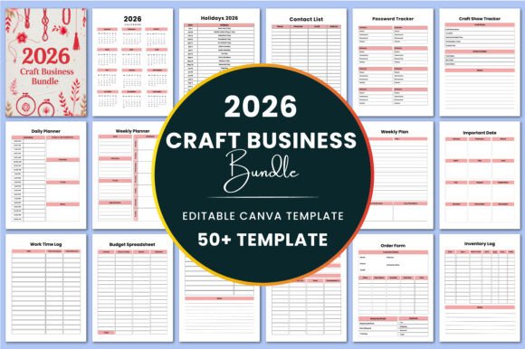 Download 2026 Craft Business Bundle KDP Interior - Business Collection