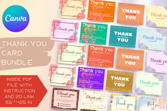 Download 20 Canva Templates for Business Bundle - Business Collection